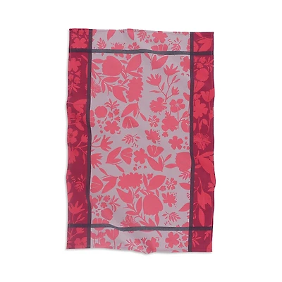 Kaf Home Jacquard Floral Kitchen Towels, Set of 2