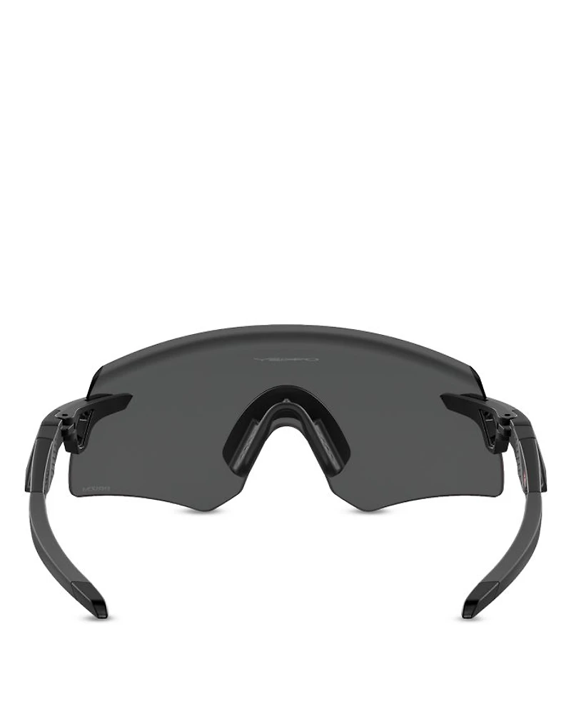 Encoder Rectangular Wrap Sunglasses, 136mm