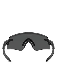 Encoder Rectangular Wrap Sunglasses, 136mm