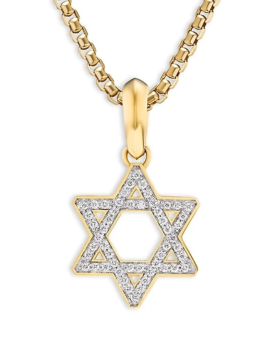 David Yurman Men's Star of David Pendant