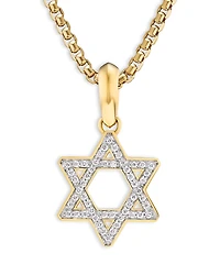 David Yurman Men's Star of David Pendant