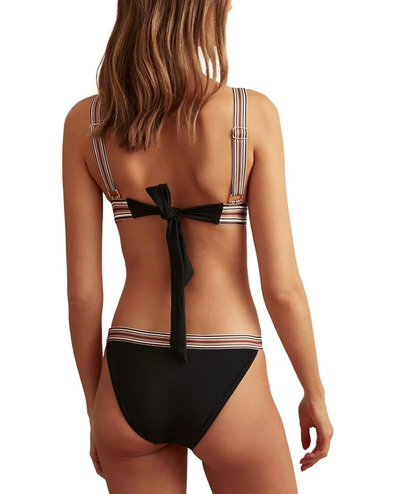 Yve Stripe Trim Bottom
