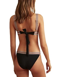 Yve Stripe Trim Bottom
