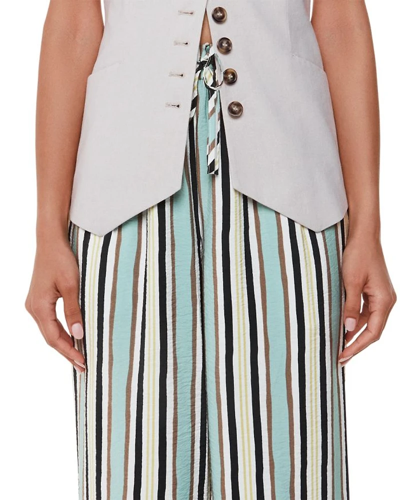 Nicola Striped Wide Leg Pants