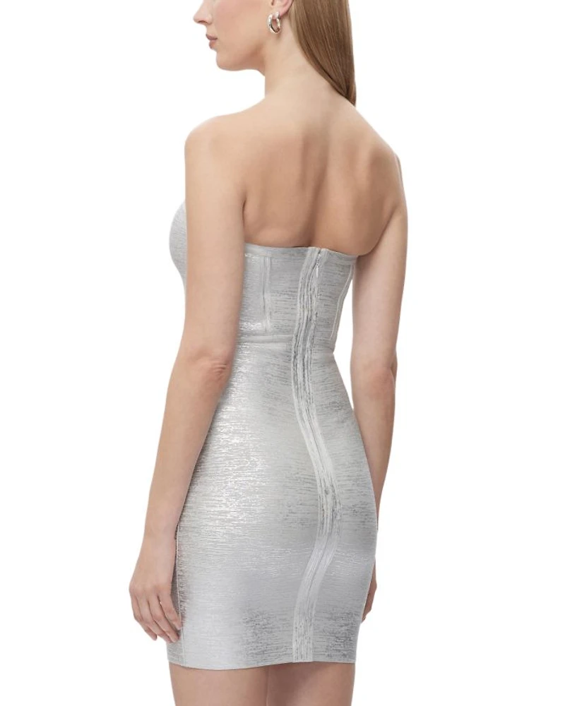 The Avery Foil Corset Dress