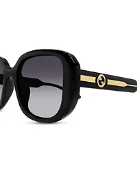 La Piscine Squared Injection Sunglasses, 54mm