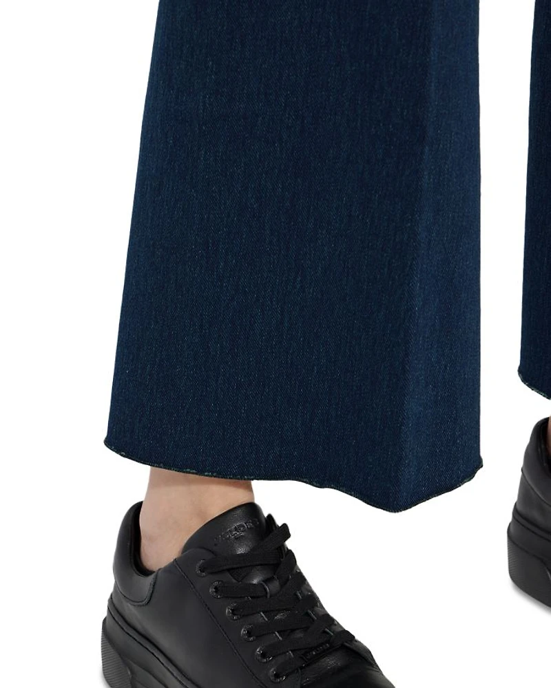 Erin High Rise Wide Leg Jeans Indigo