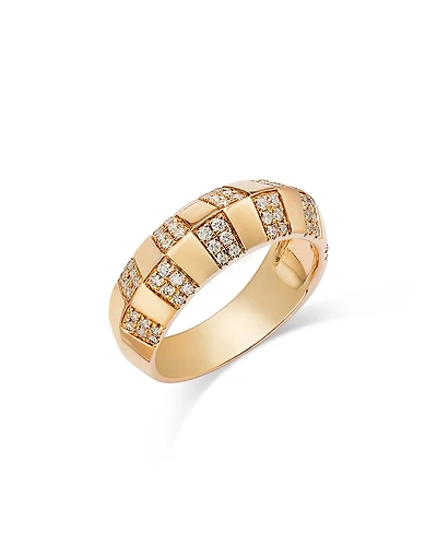 Bloomingdale's Fine Collection Diamond Checkerboard Ring