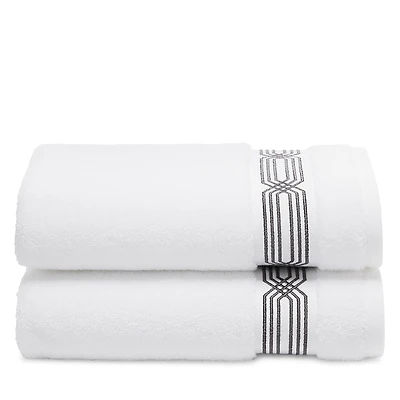 Hudson Park Collection Tivoli Embroidered Hand Towels, Set of 2 - Exclusive
