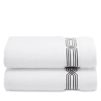 Hudson Park Collection Tivoli Embroidered Hand Towels, Set of 2 - Exclusive