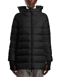 Heavy A Line High Low Jacket