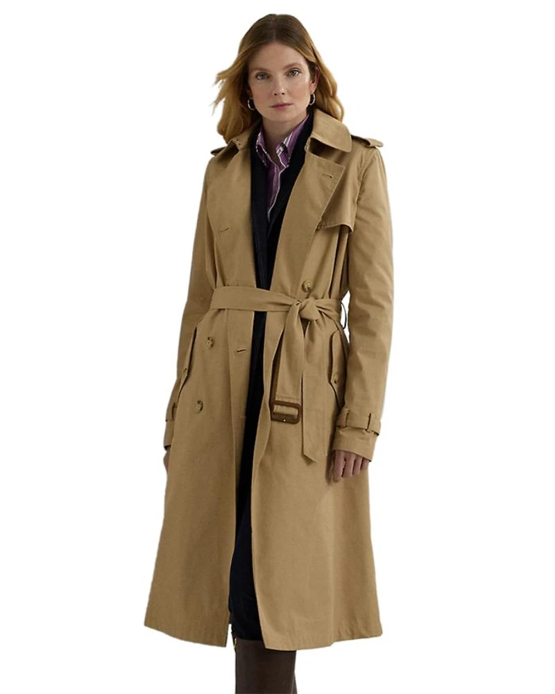 Twill Trench Coat