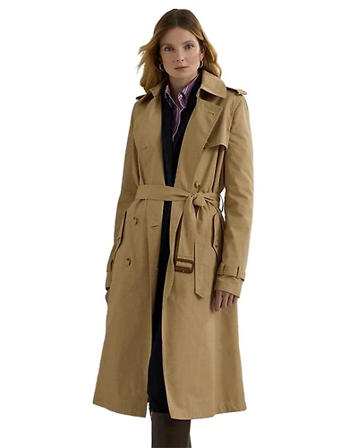 Twill Trench Coat