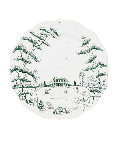 Country Estate Winter Frolic Charger