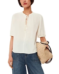 Jessie Tie Front Blouse