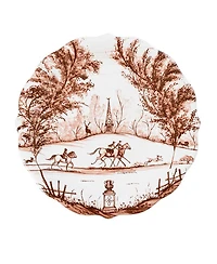 Country Estate Harvest Party Plate Assorted Set of 4