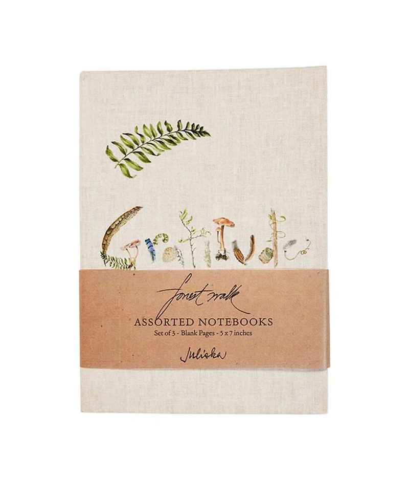 Forest Walk Journal Assorted Set of 3