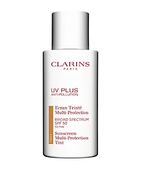 Clarins Uv Plus Anti Pollution Antioxidant Tinted Face Sunscreen Spf 50 1.7 oz