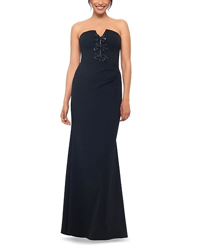 Crystal Bow Gown - Exclusive