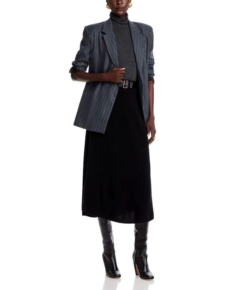 Cashmere Midi Skirt - Exclusive