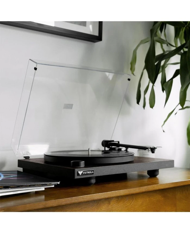 Premiere T1 Premium Turntable with Built-In Vinyl Stream Bluetooth Technology