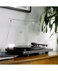 Premiere T1 Premium Turntable with Built-In Vinyl Stream Bluetooth Technology