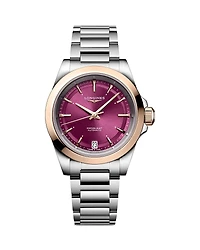 Longines Conquest Sunray Purple Watch, 34mm