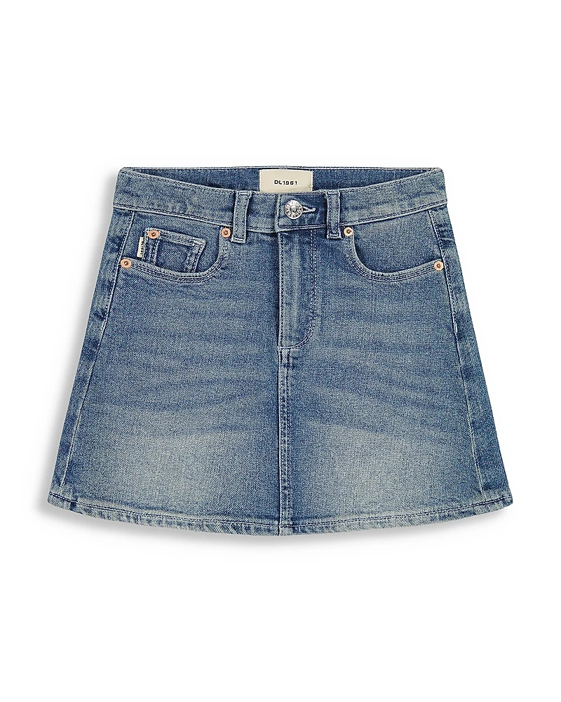 DL1961 Girls' Jenny Denim Mini Skirt