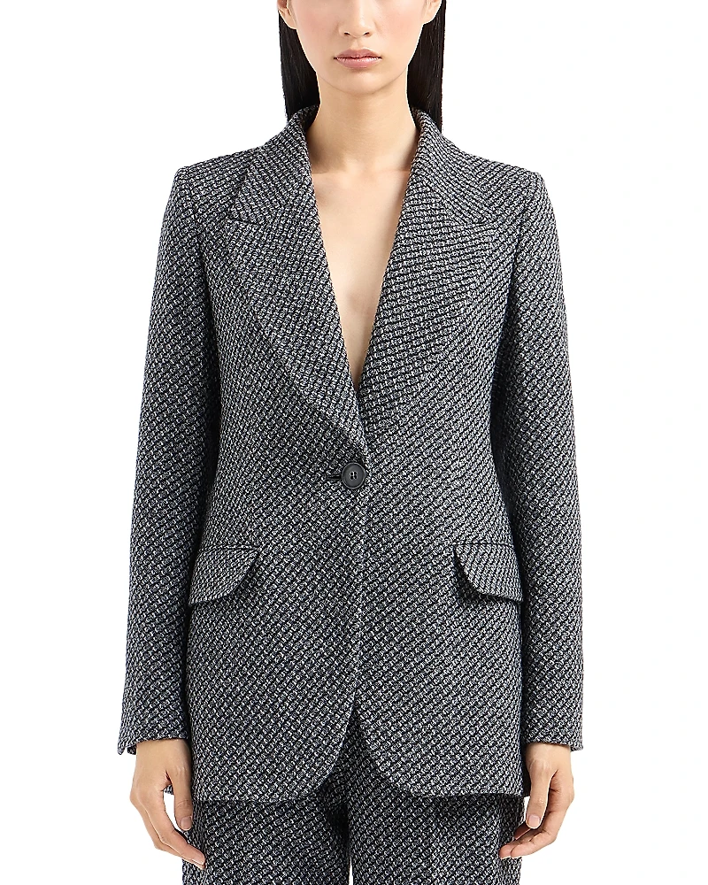 Emporio Armani Knit Blazer