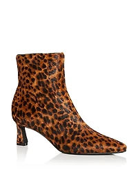 Aqua Women's Song Calf Hair Booties - Exclusive