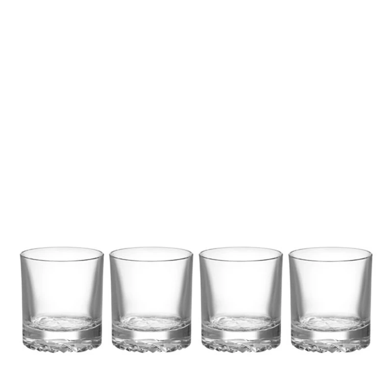 Carat Double Old Fashioned Glass, Set of 4