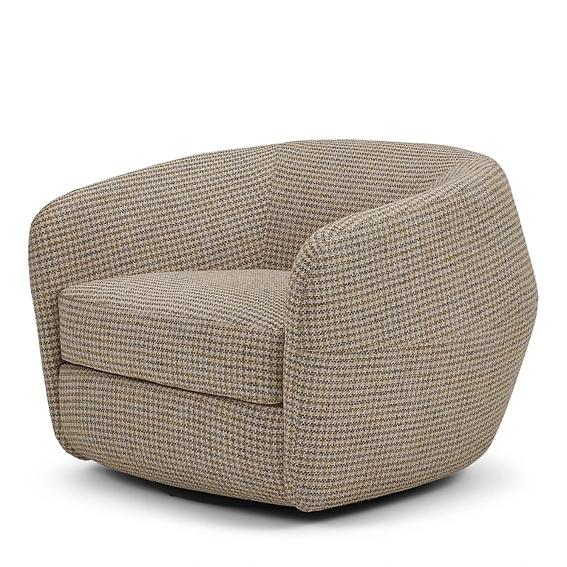 American Leather Berger Swivel Chair