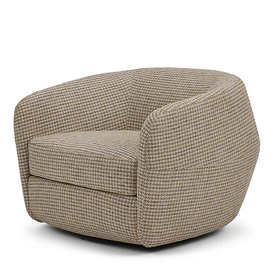 American Leather Berger Swivel Chair