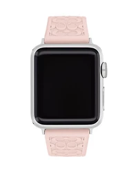 Apple Watch® Pink Silicone Strap