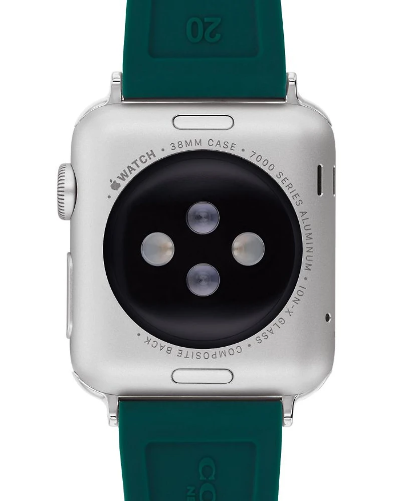 Apple Watch® Green Silicone Strap, 38/40/41mm