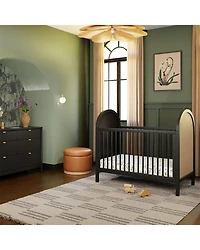 Bondi 3 1 Convertible Crib with Toddler Bed Conversion Kit