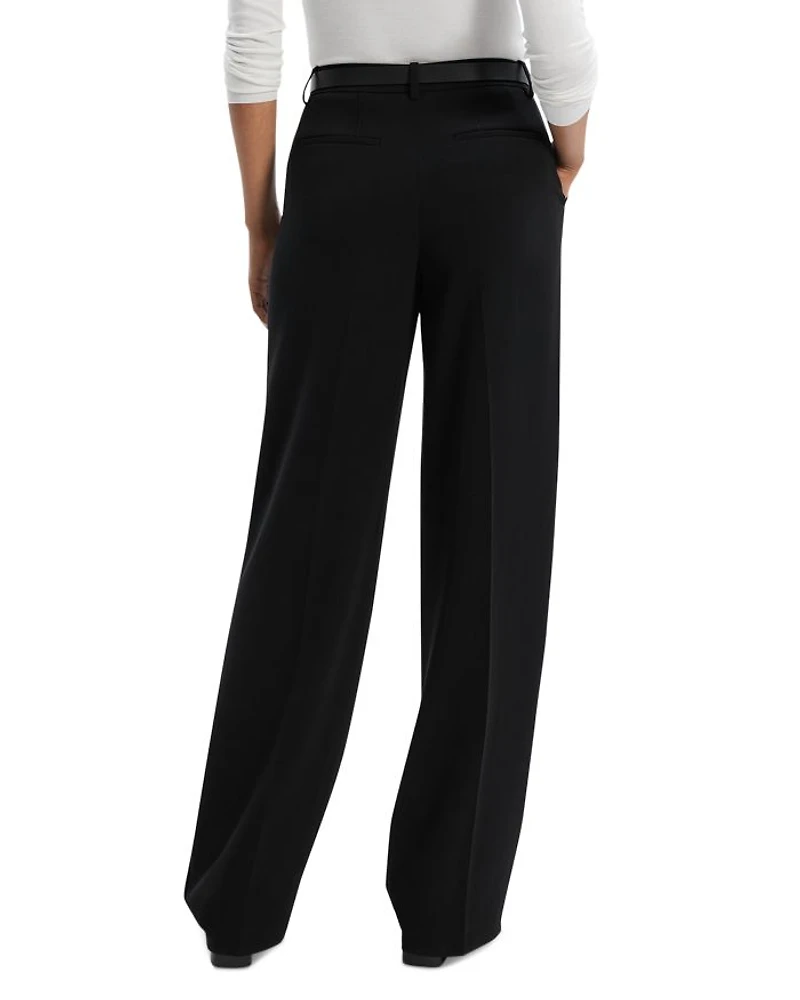 Admiral Crepe Relaxed Straight Pants