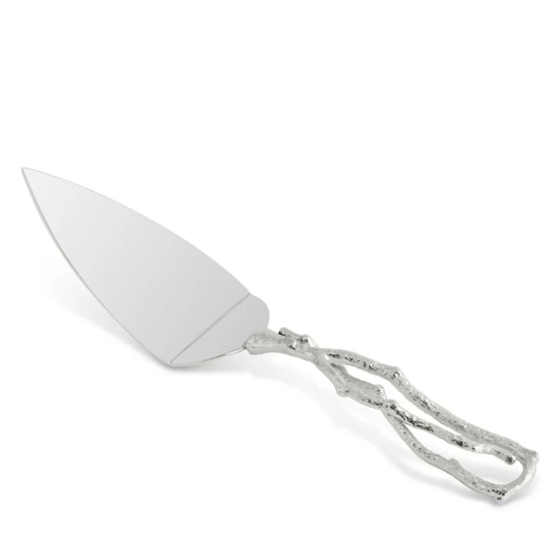 Pomegranate Silver Cake Knife