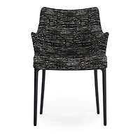 Eleganza Nia Melange Armchair, Black Legs