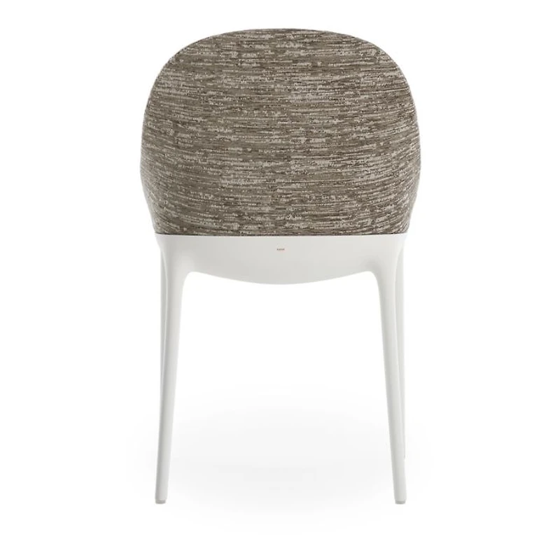 Eleganza Ela Dining Chair, White Legs
