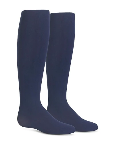 Girls' Microfiber Tights, 2 Pack - Little Kid, Big Kid