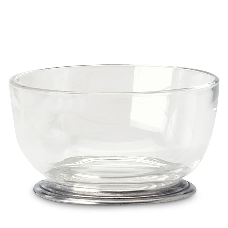 Match Round Crystal Bowl, Small