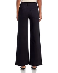 Le Slim Palazzo High Rise Wide Leg Jeans