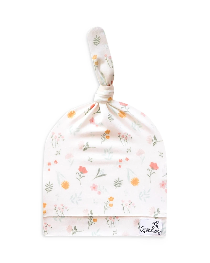Copper Pearl Mabel Top Knot Hat, 0-4 Months