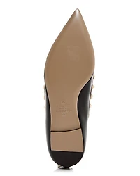 Women's Rockstud Pointed Toe Ballet Flats