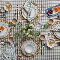 Bamboo 5 Piece Place Setting, Polished