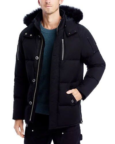 Original 3Q Shearling Trim Down Jacket