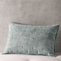 Hudson Park Collection Textured Chenille Quilted King Sham