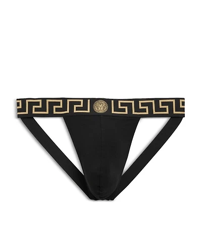 Cotton Stretch Greca Border Jockstrap