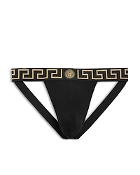 Cotton Stretch Greca Border Jockstrap